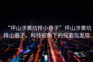 “坪山涉黃坑梓小巷子”坪山涉黃坑梓小巷子，科技視角下的探索與發(fā)現