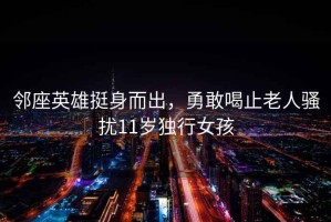 鄰座英雄挺身而出，勇敢喝止老人騷擾11歲獨行女孩