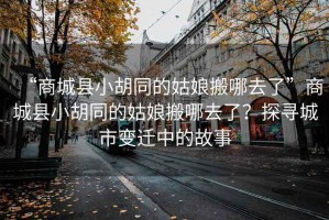 “商城縣小胡同的姑娘搬哪去了”商城縣小胡同的姑娘搬哪去了？探尋城市變遷中的故事