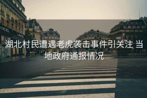 湖北村民遭遇老虎襲擊事件引關(guān)注 當地政府通報情況