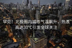 罕見(jiàn)！北極圈內城市氣溫飆升，熱浪高達30℃引發(fā)全球關(guān)注