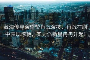 藏海傳導演盛贊肖戰演技，肖戰在劇中表現驚艷，實(shí)力派新星冉冉升起！