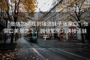 “微信如何找到接活妹子張家口”張家口美景之下，微信如何巧遇接活妹子