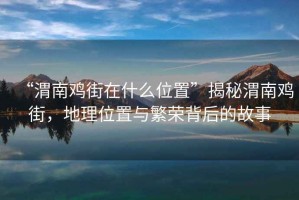 “渭南雞街在什么位置”揭秘渭南雞街，地理位置與繁榮背后的故事