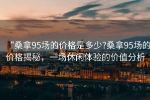 “桑拿95場(chǎng)的價(jià)格是多少?桑拿95場(chǎng)的價(jià)格揭秘，一場(chǎng)休閑體驗的價(jià)值分析