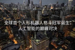 全球首個(gè)人形機器人格斗冠軍誕生，人工智能的巔峰對決