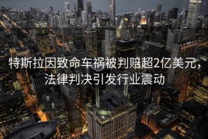 特斯拉因致命車(chē)禍被判賠超2億美元，法律判決引發(fā)行業(yè)震動(dòng)