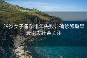 29歲女子備孕半年失敗，確診卵巢早衰引發(fā)社會(huì )關(guān)注