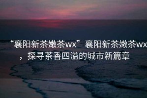 “襄陽(yáng)新茶嫩茶wx”襄陽(yáng)新茶嫩茶wx，探尋茶香四溢的城市新篇章