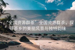 “全國資源群茶”全國資源群茶，探尋茶鄉的美麗風(fēng)景與獨特韻味