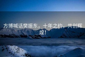 方博喊話(huà)樊振東，十年之約，共創(chuàng  )輝煌！