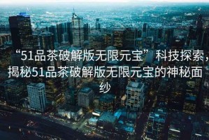 “51品茶破解版無(wú)限元寶”科技探索，揭秘51品茶破解版無(wú)限元寶的神秘面紗