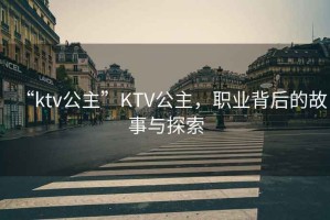 “ktv公主”KTV公主，職業(yè)背后的故事與探索