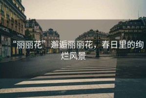 “麗麗花”邂逅麗麗花，春日里的絢爛風(fēng)景