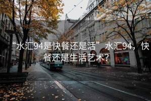 “水匯94是快餐還是活”水匯94，快餐還是生活藝術(shù)？