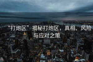 “打炮區”揭秘打炮區，真相、風(fēng)險與應對之策