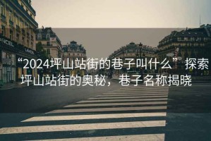 “2024坪山站街的巷子叫什么”探索坪山站街的奧秘，巷子名稱(chēng)揭曉