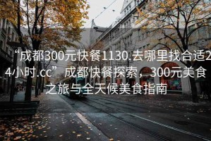 “成都300元快餐1130.去哪里找合適24小時(shí).cc”成都快餐探索，300元美食之旅與全天候美食指南