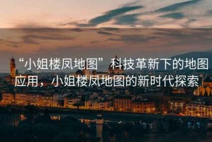 “小姐樓鳳地圖”科技革新下的地圖應用，小姐樓鳳地圖的新時(shí)代探索