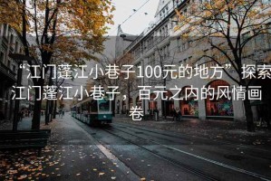 “江門(mén)蓬江小巷子100元的地方”探索江門(mén)蓬江小巷子，百元之內的風(fēng)情畫(huà)卷