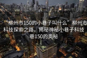 “柳州市150的小巷子叫什么”柳州市科技探索之路，揭秘神秘小巷子科技巷150的奧秘