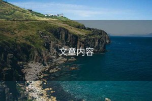 文章內容
