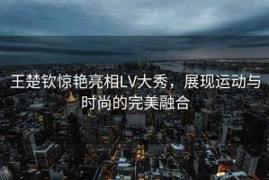 王楚欽驚艷亮相LV大秀，展現運動(dòng)與時(shí)尚的完美融合