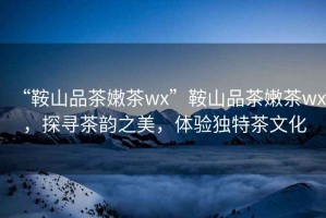 “鞍山品茶嫩茶wx”鞍山品茶嫩茶wx，探尋茶韻之美，體驗獨特茶文化