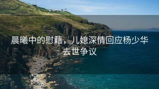 晨曦中的慰藉，兒媳深情回應楊少華去世爭議
