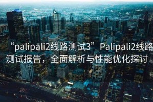 “palipali2線(xiàn)路測試3”P(pán)alipali2線(xiàn)路測試報告，全面解析與性能優(yōu)化探討