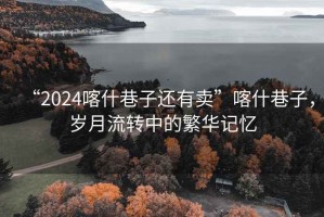 “2024喀什巷子還有賣(mài)”喀什巷子，歲月流轉中的繁華記憶