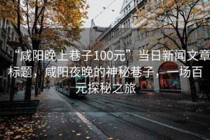 “咸陽(yáng)晚上巷子100元”當日新聞文章標題，咸陽(yáng)夜晚的神秘巷子，一場(chǎng)百元探秘之旅