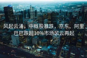 風(fēng)起云涌，中概股暴跌，京東、阿里巴巴跌超10%市場(chǎng)風(fēng)云再起