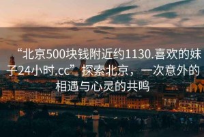 “北京500塊錢(qián)附近約1130.喜歡的妹子24小時(shí).cc”探索北京，一次意外的相遇與心靈的共鳴