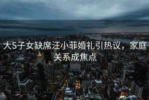 大S子女缺席汪小菲婚禮引熱議，家庭關(guān)系成焦點(diǎn)
