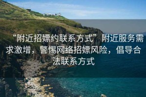 “附近招嫖約聯(lián)系方式”附近服務(wù)需求激增，警惕網(wǎng)絡(luò )招嫖風(fēng)險，倡導合法聯(lián)系方式