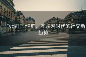 “yp群”YP群，互聯(lián)網(wǎng)時(shí)代的社交新趨勢