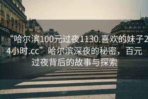 “哈爾濱100元過(guò)夜1130.喜歡的妹子24小時(shí).cc”哈爾濱深夜的秘密，百元過(guò)夜背后的故事與探索