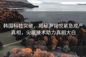 韓國科技突破，揭秘尹錫悅緊急戒嚴真相，尖端技術(shù)助力真相大白