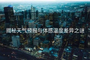揭秘天氣預報與體感溫度差異之謎