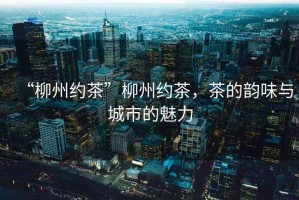 “柳州約茶”柳州約茶，茶的韻味與城市的魅力