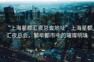 “上海星都匯夜總會(huì )地址”上海星都匯夜總會(huì )，繁華都市中的璀璨明珠
