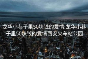 龍華小巷子里50塊錢(qián)的愛(ài)情:龍華小巷子里50塊錢(qián)的愛(ài)情西安火車(chē)站公園
