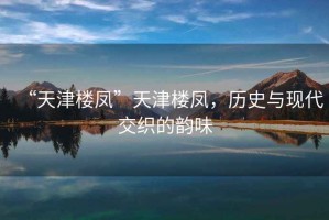 “天津樓鳳”天津樓鳳，歷史與現代交織的韻味