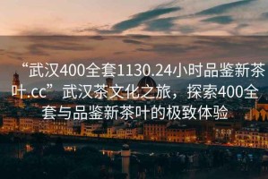 “武漢400全套1130.24小時(shí)品鑒新茶葉.cc”武漢茶文化之旅，探索400全套與品鑒新茶葉的極致體驗