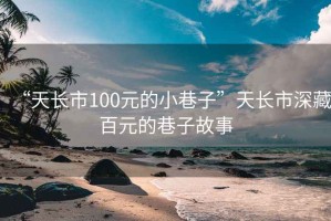 “天長(cháng)市100元的小巷子”天長(cháng)市深藏百元的巷子故事