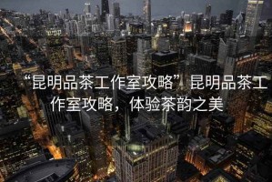 “昆明品茶工作室攻略”昆明品茶工作室攻略，體驗茶韻之美