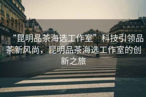 “昆明品茶海選工作室”科技引領(lǐng)品茶新風(fēng)尚，昆明品茶海選工作室的創(chuàng  )新之旅