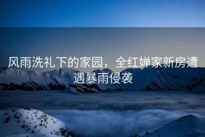 風(fēng)雨洗禮下的家園，全紅嬋家新房遭遇暴雨侵襲