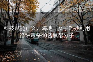 科技賦能正義，海地一女子巧妙利用餡餅毒殺40名黑幫分子